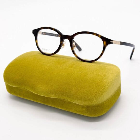 NEW GUCCI GG1507OJ 002 EYEGLASSES MEN HAVANA EYEWEAR - Picture 1 of 10